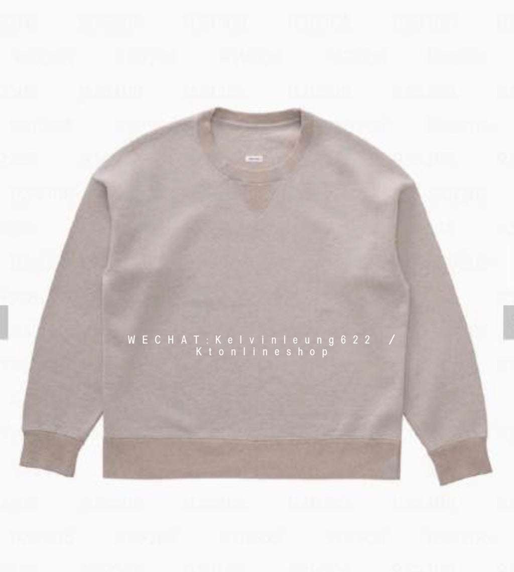 VISVIM 26AW JUMBO SB SWEAT L/S FINE WOOL