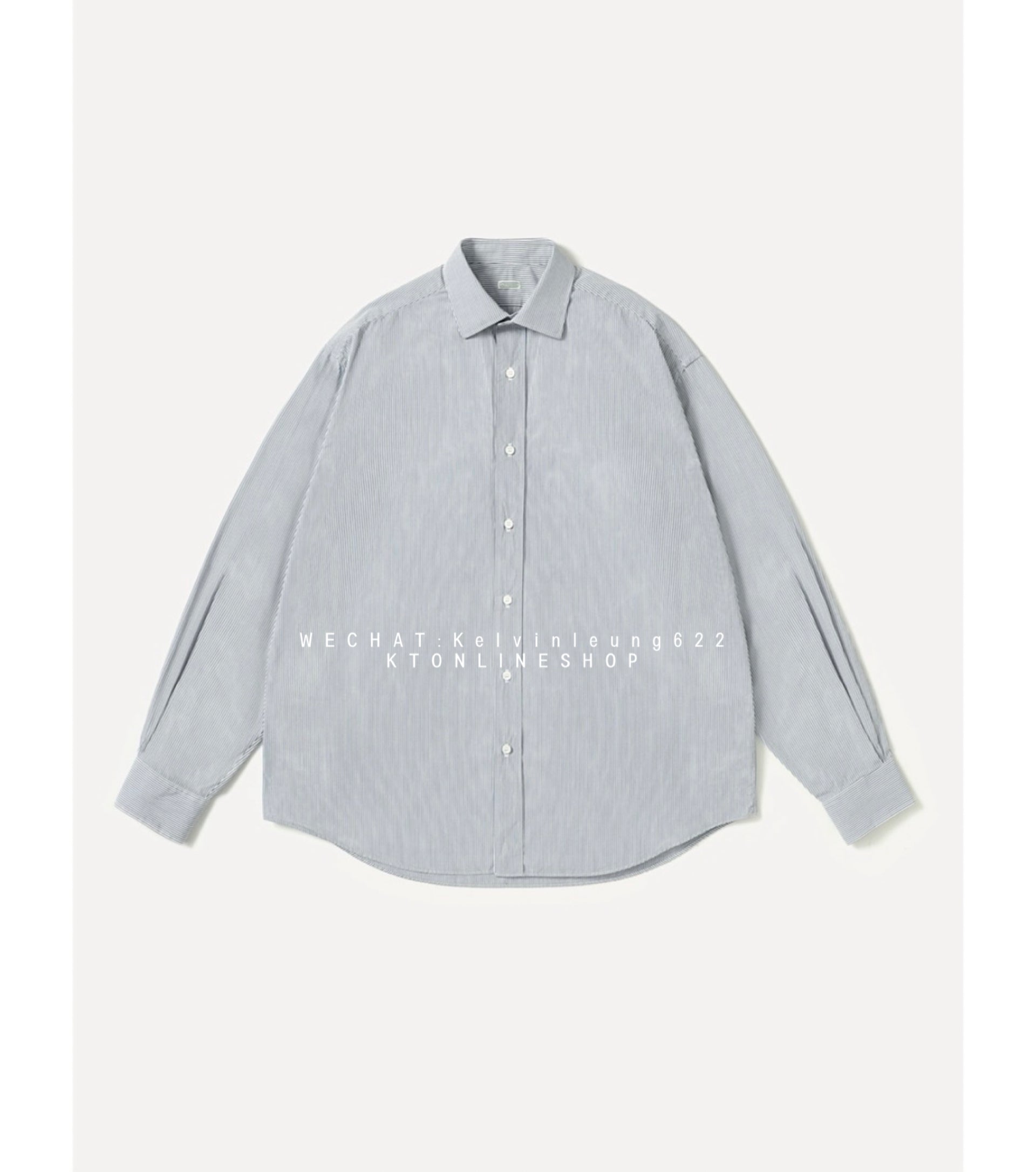 A.PRESSE 26AW Spread Collar Shirt