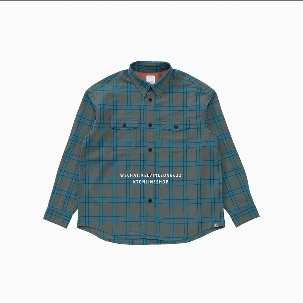 VISVIM 25SS LUMBER CHECK L/S (W/L)