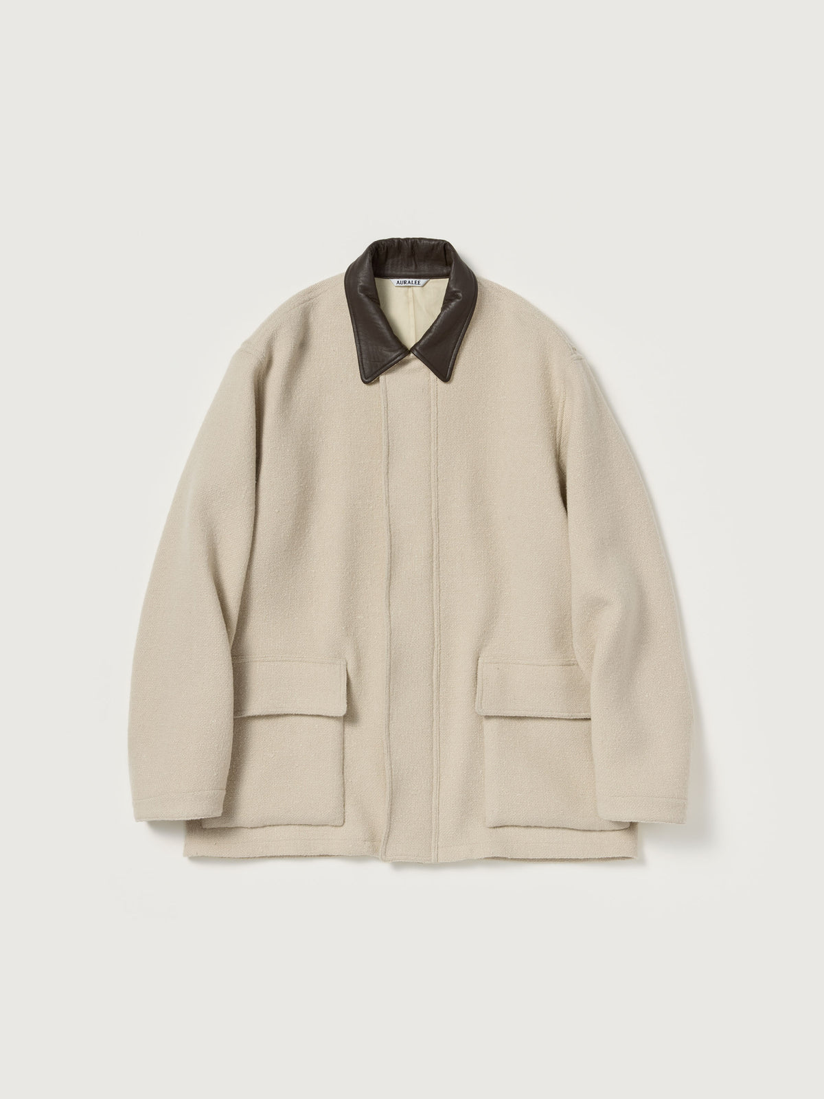 Auralee 26AW HOMESPUN TWEED SHIRT BLOUSON