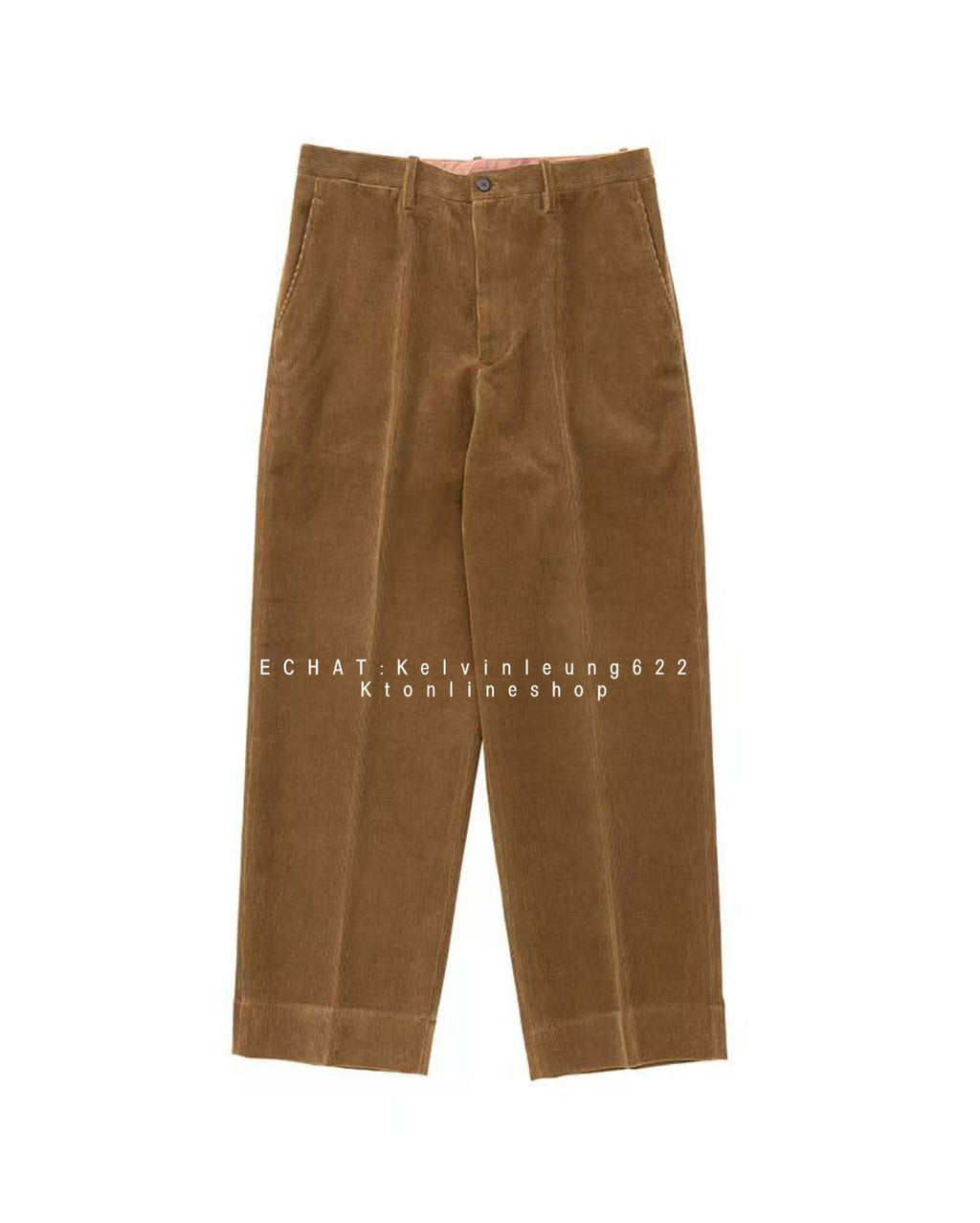 VISVIM 26AW BROADER SLACKS RIDGE CORDS