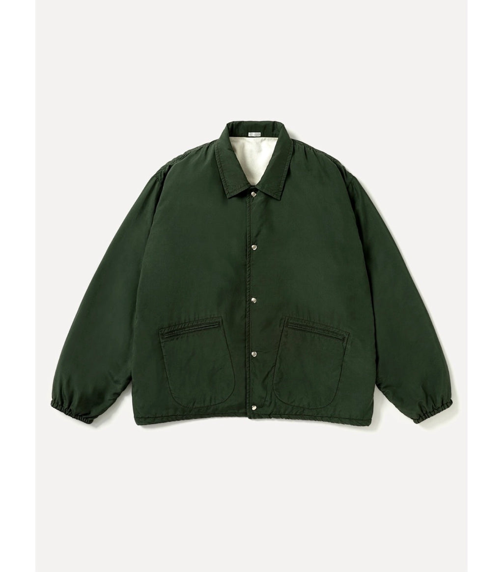 A.PRESSE 26AW Vintage Washed Silk Taffeta Coach Jacket
