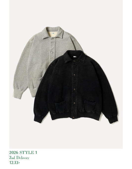 A.PRESSE 26SS Vintage Sweat Cardigan