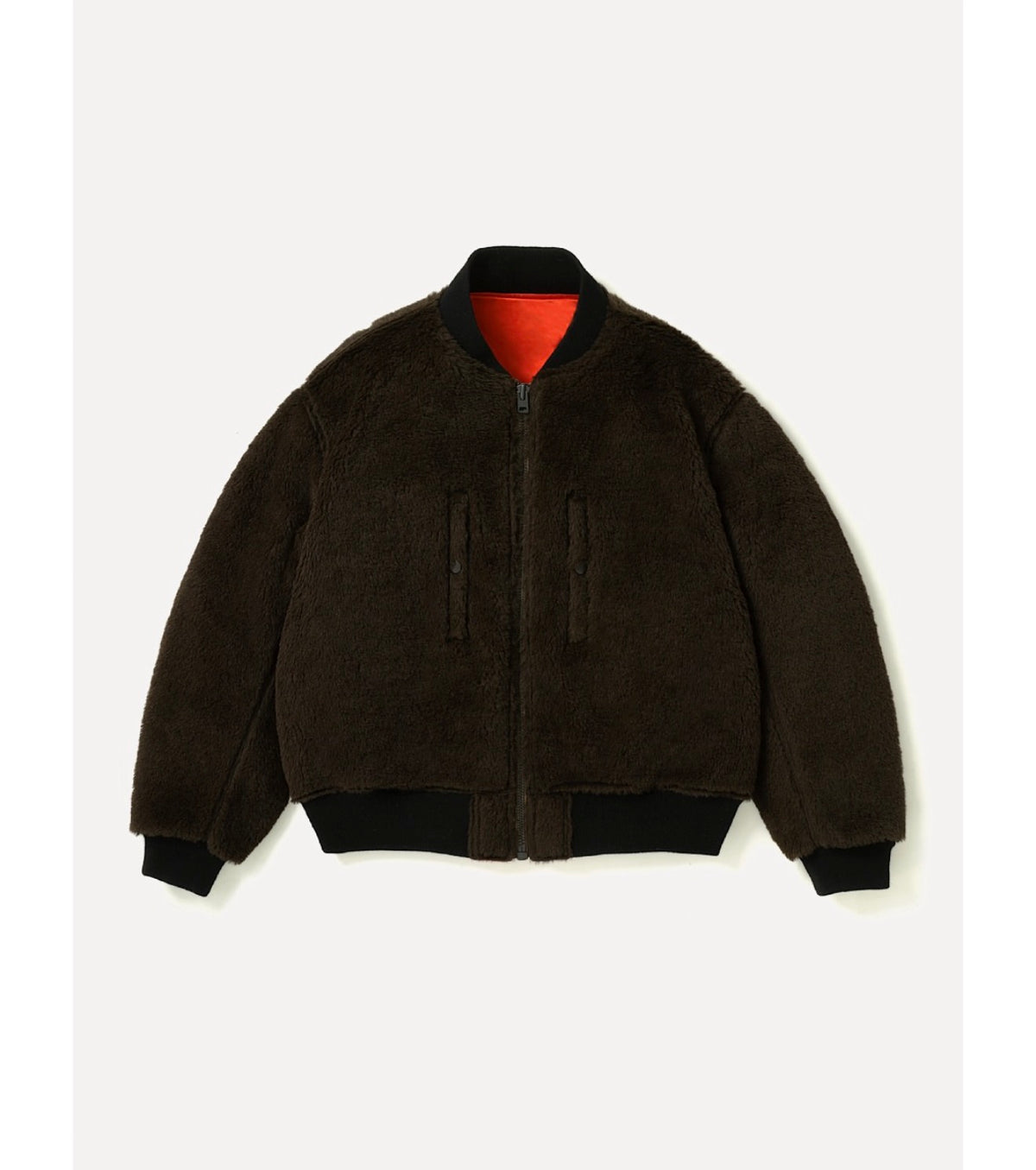 A.PRESSE 26AW Vintage Silk Test Sample Reversible Flight Jacket