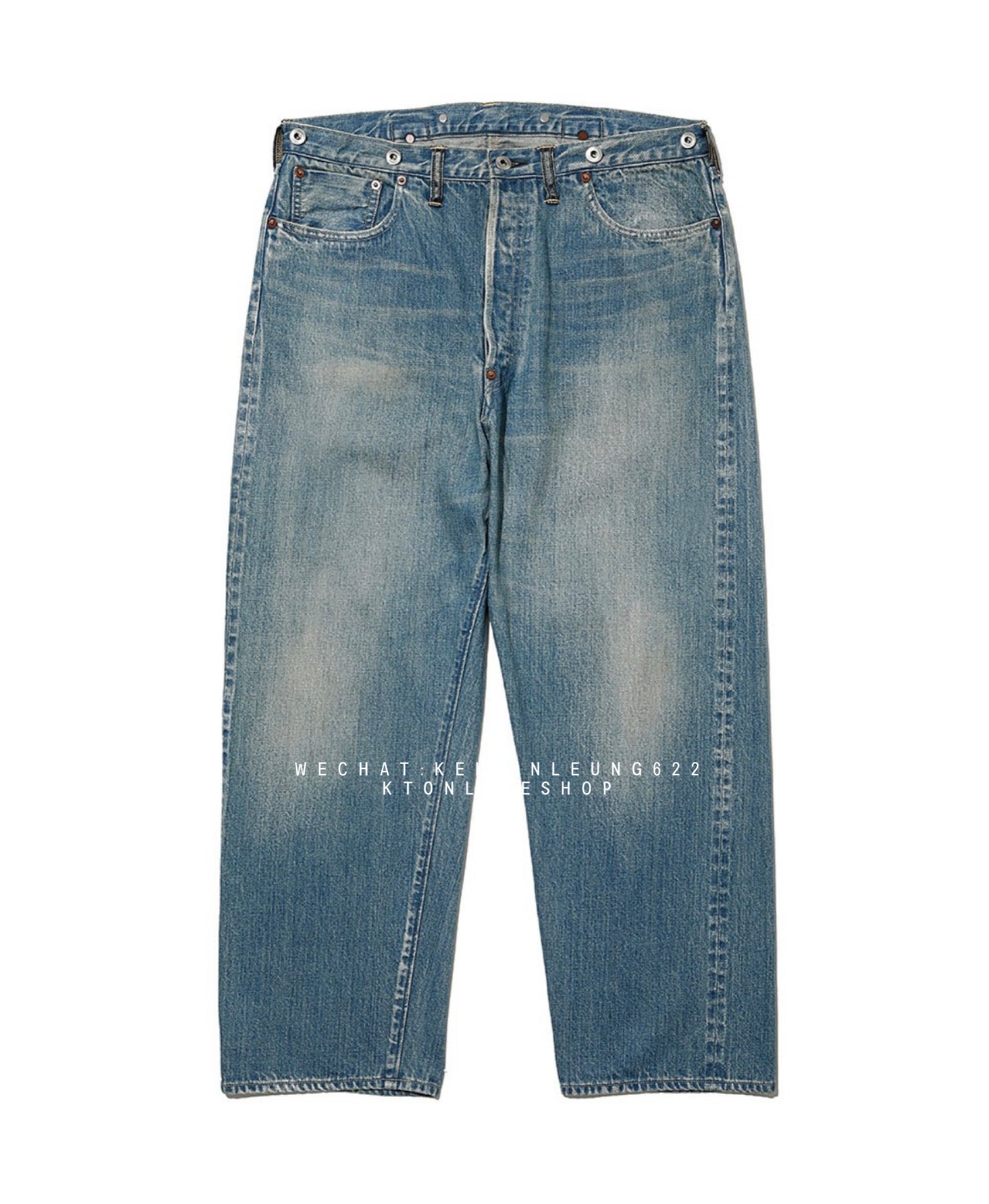 A.PRESSE 26SS No.22 Washed Wide Denim Pants