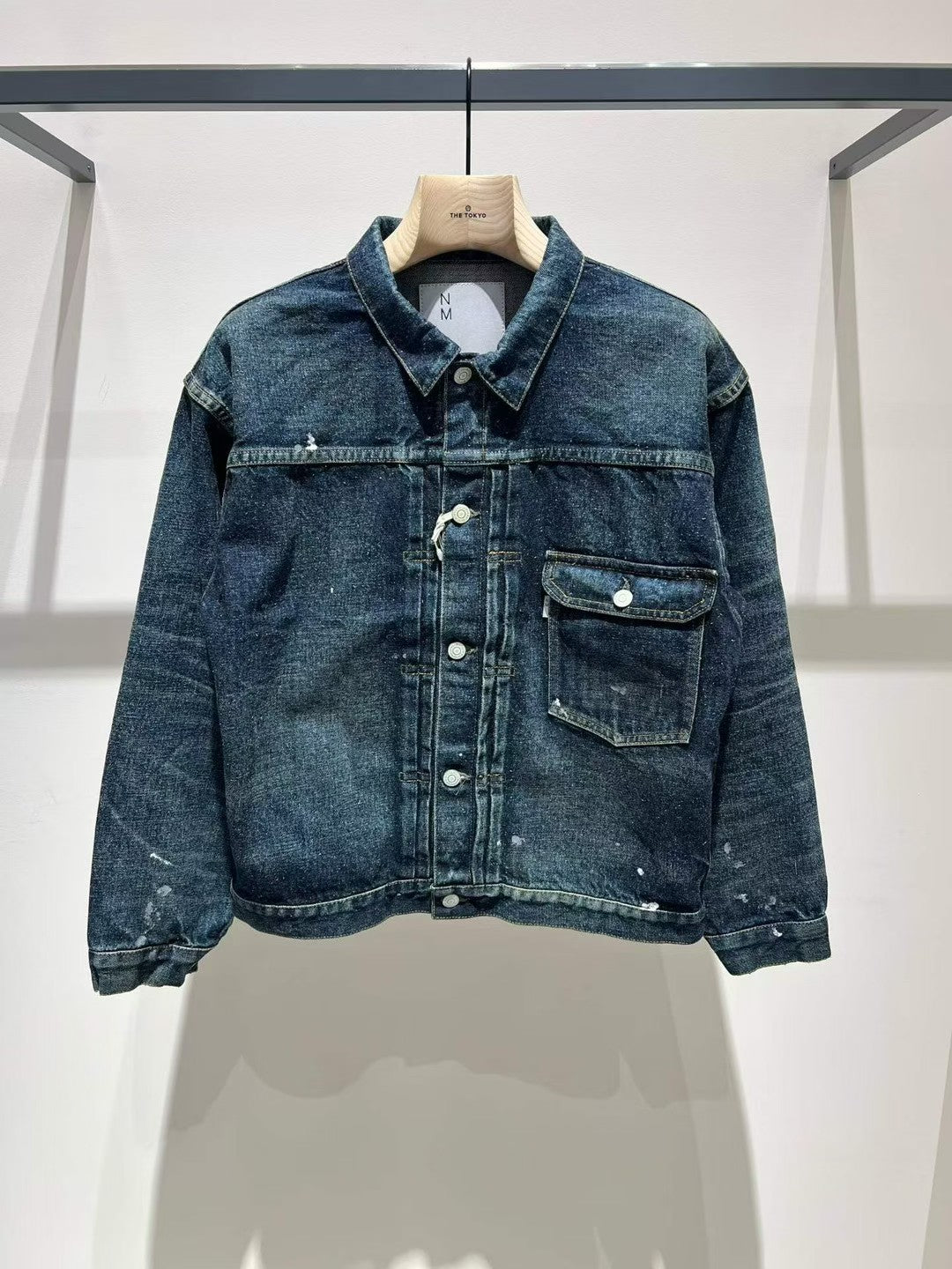 New Manual #001 T-BACK DENIM JACKET