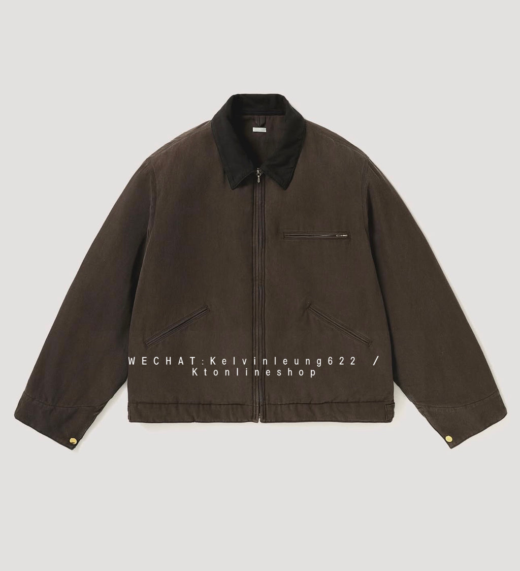 A.PRESSE 26AW Vintage Silk Cotton Detroit Jacket