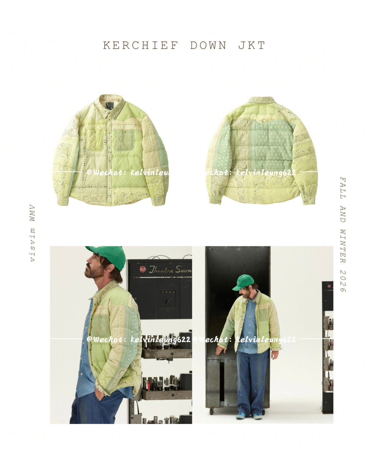 VISVIM 26AW ICT KERCHIEF DOWN JKT