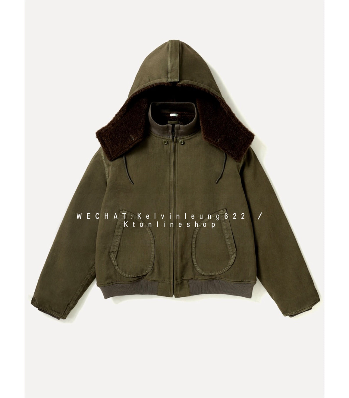 A.presse 26AW Vintage WW2 US Navy Deck Hooded Jacket