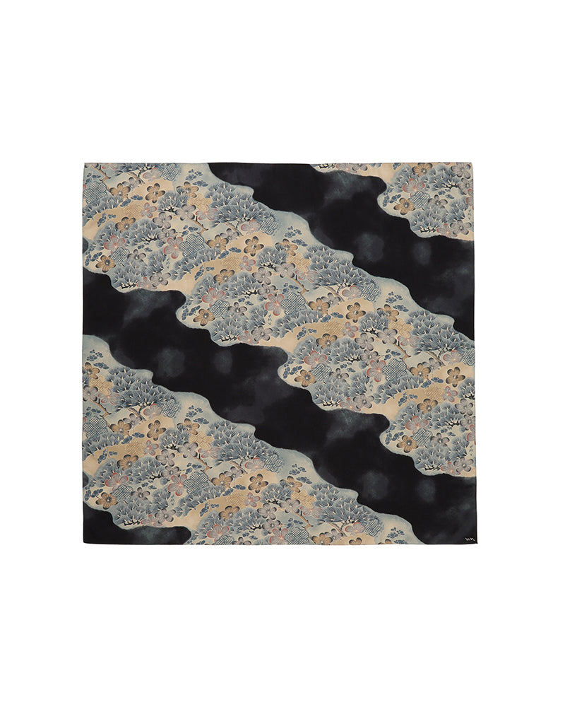 VISVIM 25SS SPOT HEAD SCARF JACQUARD (SILK)