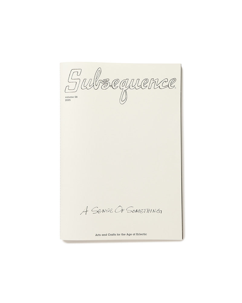 VISVIM Subsequence Magazine Vol.8