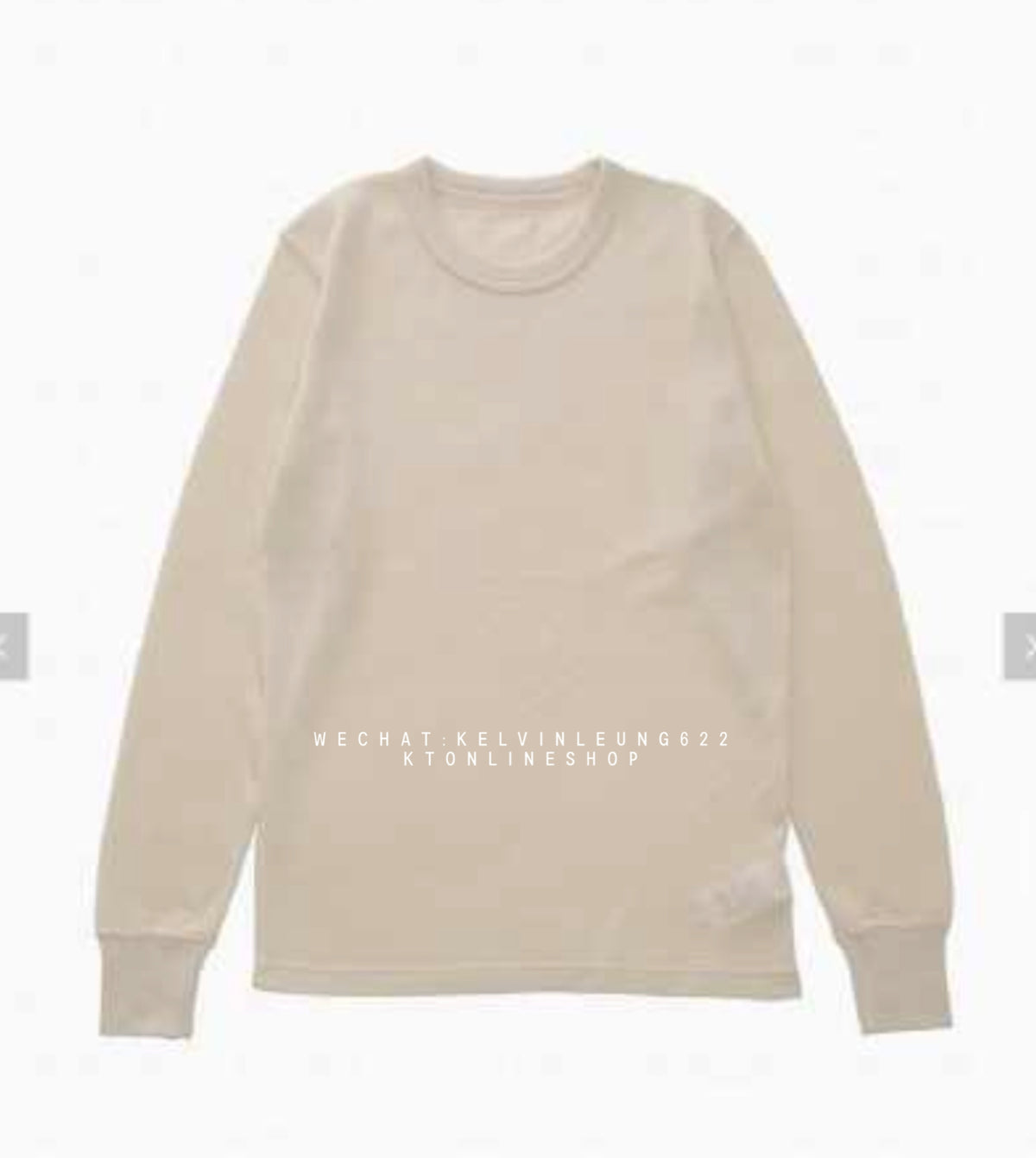 VISVIM 26SS THERMAL CREW L/S (SUPERFINE)