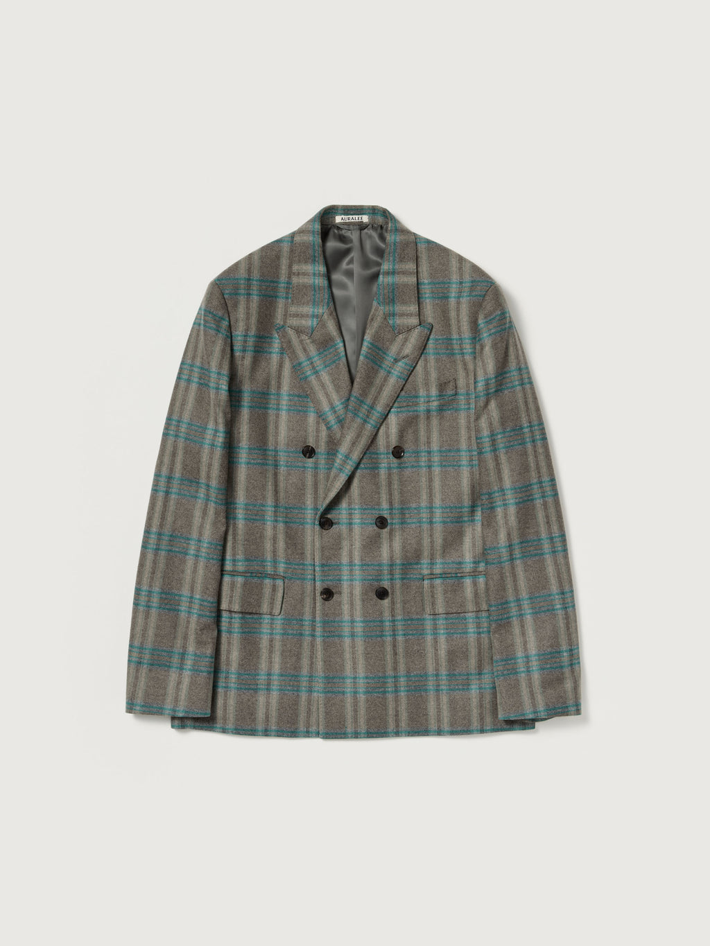Auralee 26AW WOOL FULLING FLANNEL DOUBLE-BREASTED JACKET