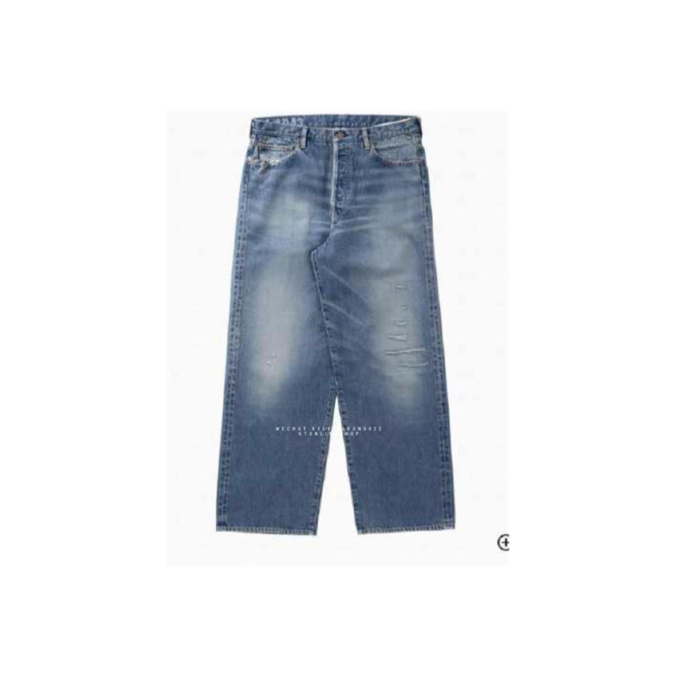 VISVIM 26SS SOCIAL SCULPTURE 01 EX WIDE DMGD-43