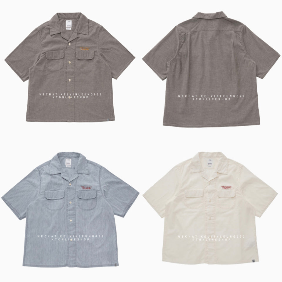 VISVIM 25SS KEESEY CHAMBRAY S/S(C/SI)