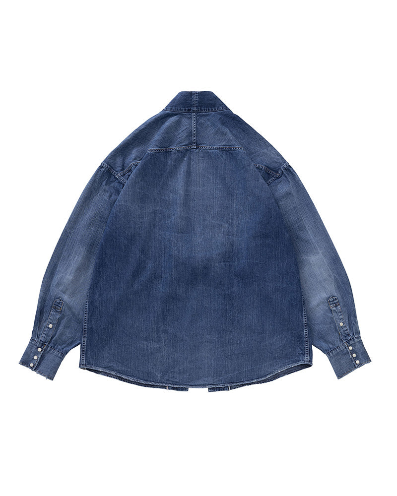 VISVIM 26AW SS LHAMO SHIRT DRY DMGD