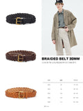 VISVIM 26FW BRAIDED BELT 30MM