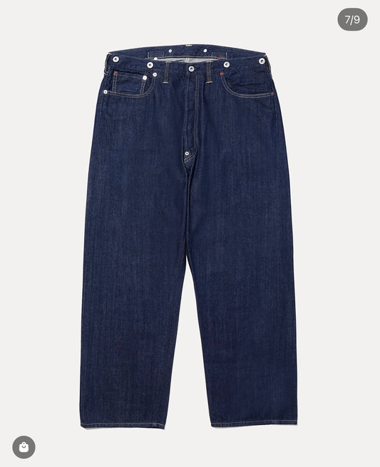 A.PRESSE 26SS No.22 Washed Wide Denim Pants