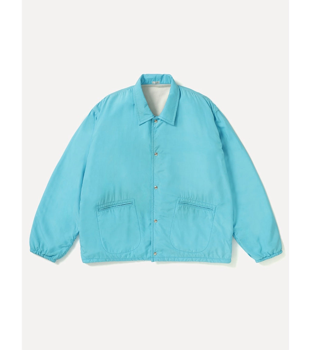 A.PRESSE 26AW Vintage Washed Silk Taffeta Coach Jacket
