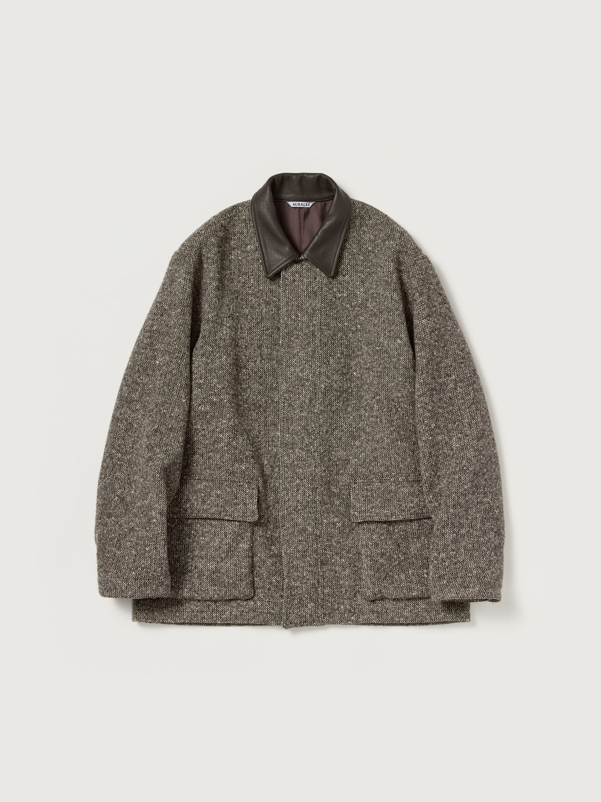 Auralee 26AW HOMESPUN TWEED SHIRT BLOUSON