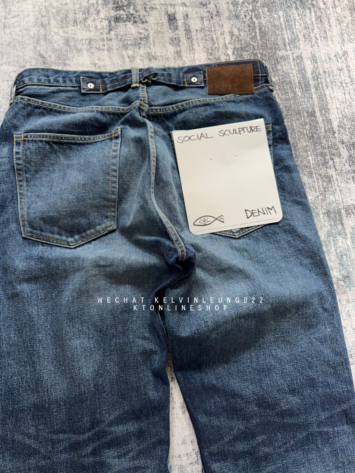 VISVIM 25AW SOCIAL SCULPTURE 01WIDE DAMAGE-25 (Ron herman limited)