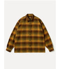 A.PRESSE 26AW Vintage Cotton Silk Nep Twill Check Shirt