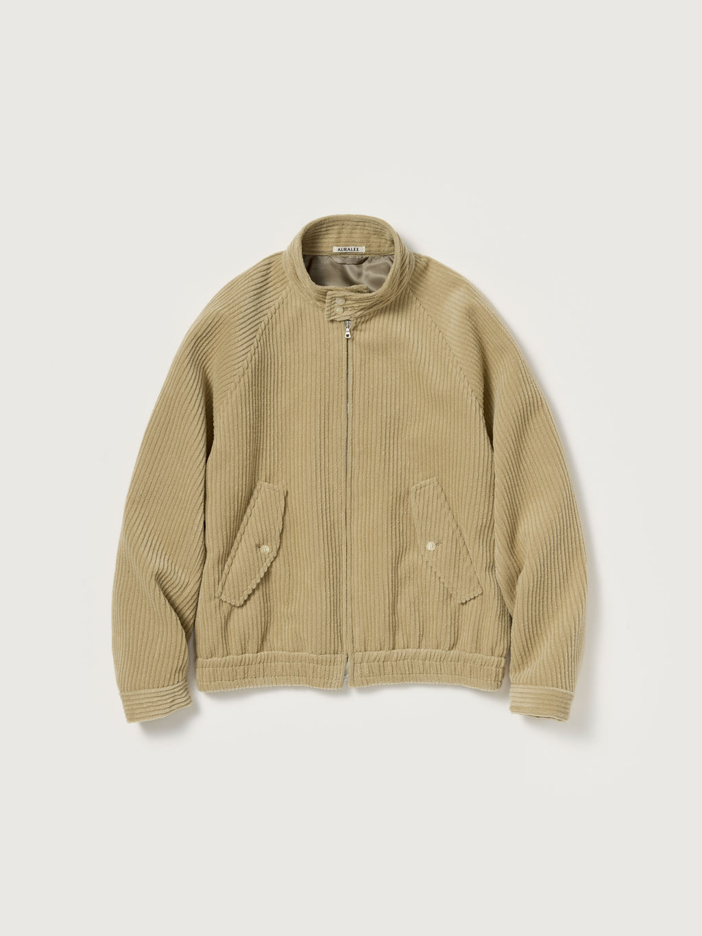 Auralee 26AW WOOL CASHMERE CORDUROY ZIP BLOUSON