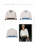 VISVIM 26AW ICT FELLOW SWEAT L/S 2-TONE (N.D.)