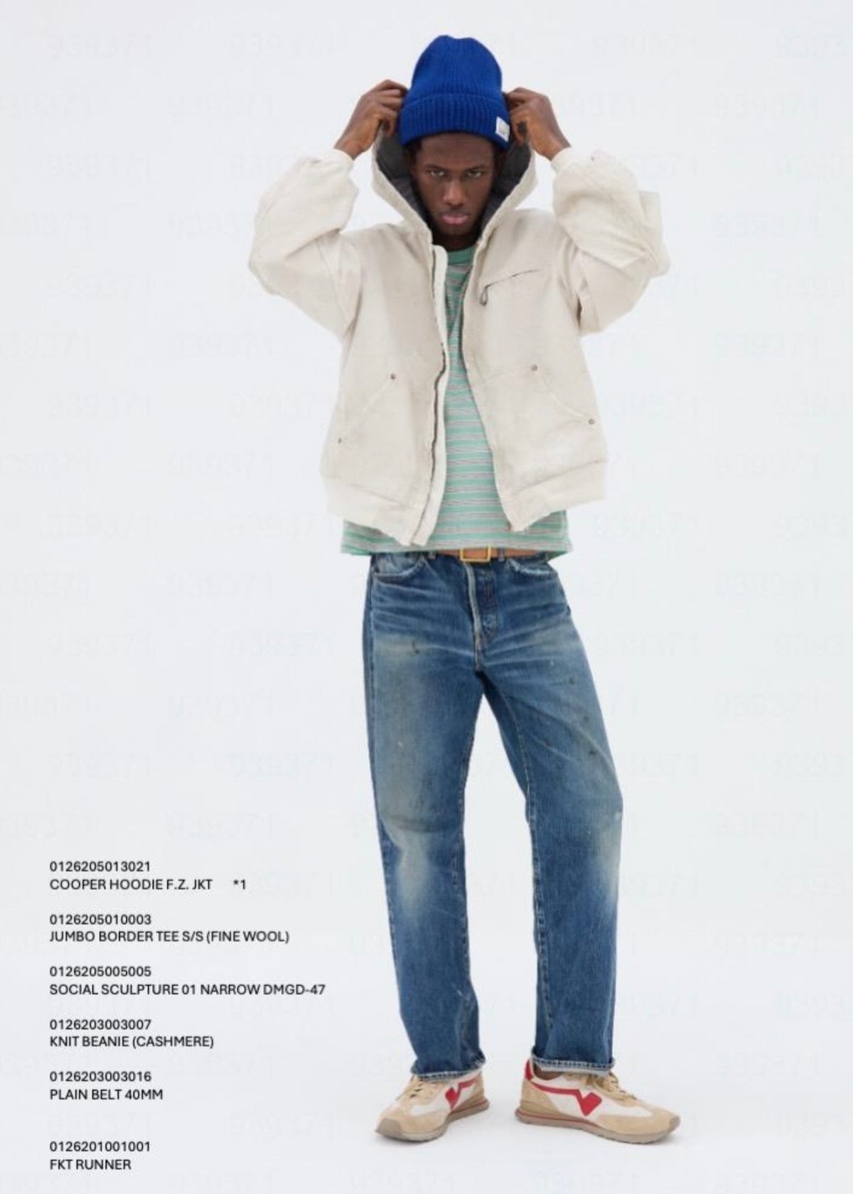 VISVIM 26FW SOCIAL SCULPTURE 01NARROW DMGD-47