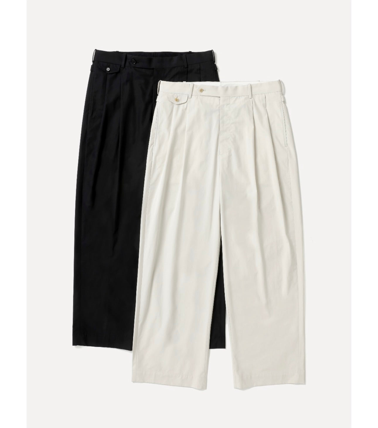 A.PRESSE 26SS High Density Weather Cloth Trousers