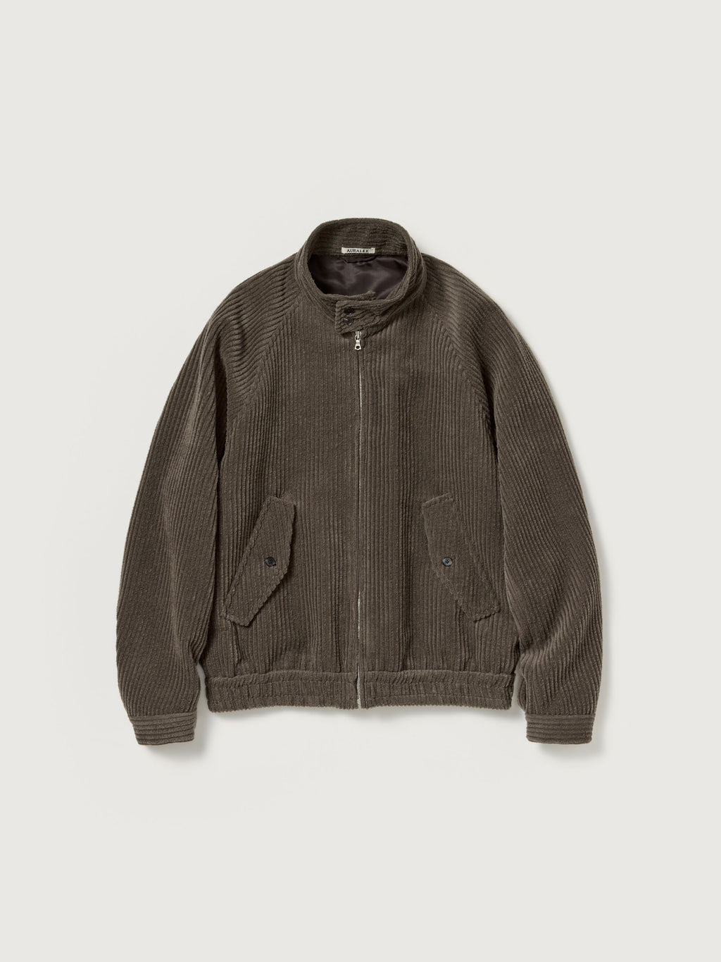 Auralee 26AW WOOL CASHMERE CORDUROY ZIP BLOUSON