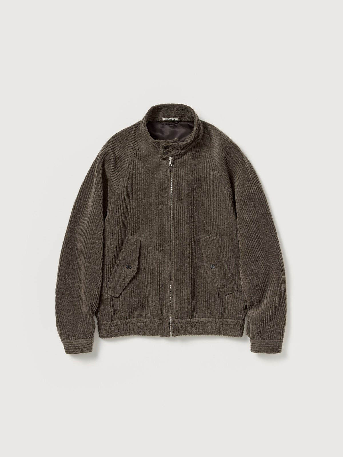 Auralee 26AW WOOL CASHMERE CORDUROY ZIP BLOUSON