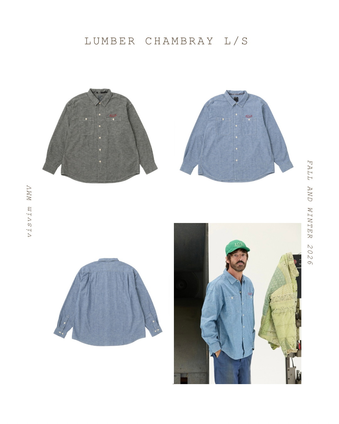 VISVIM 26AW ICT LUMBER CHAMBRAY L/S