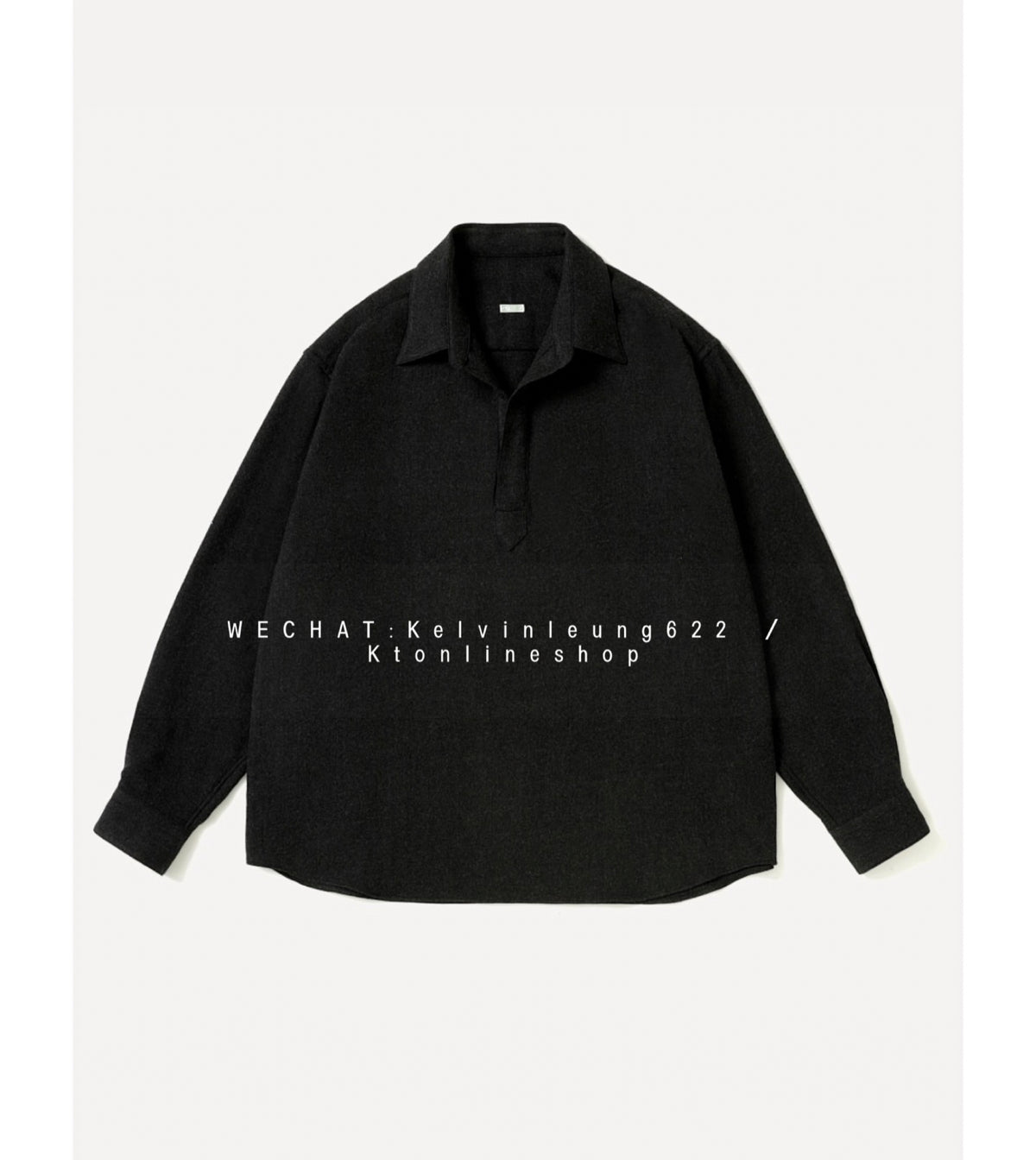 A.PRESSE 26AW Wool Skipper Shirt