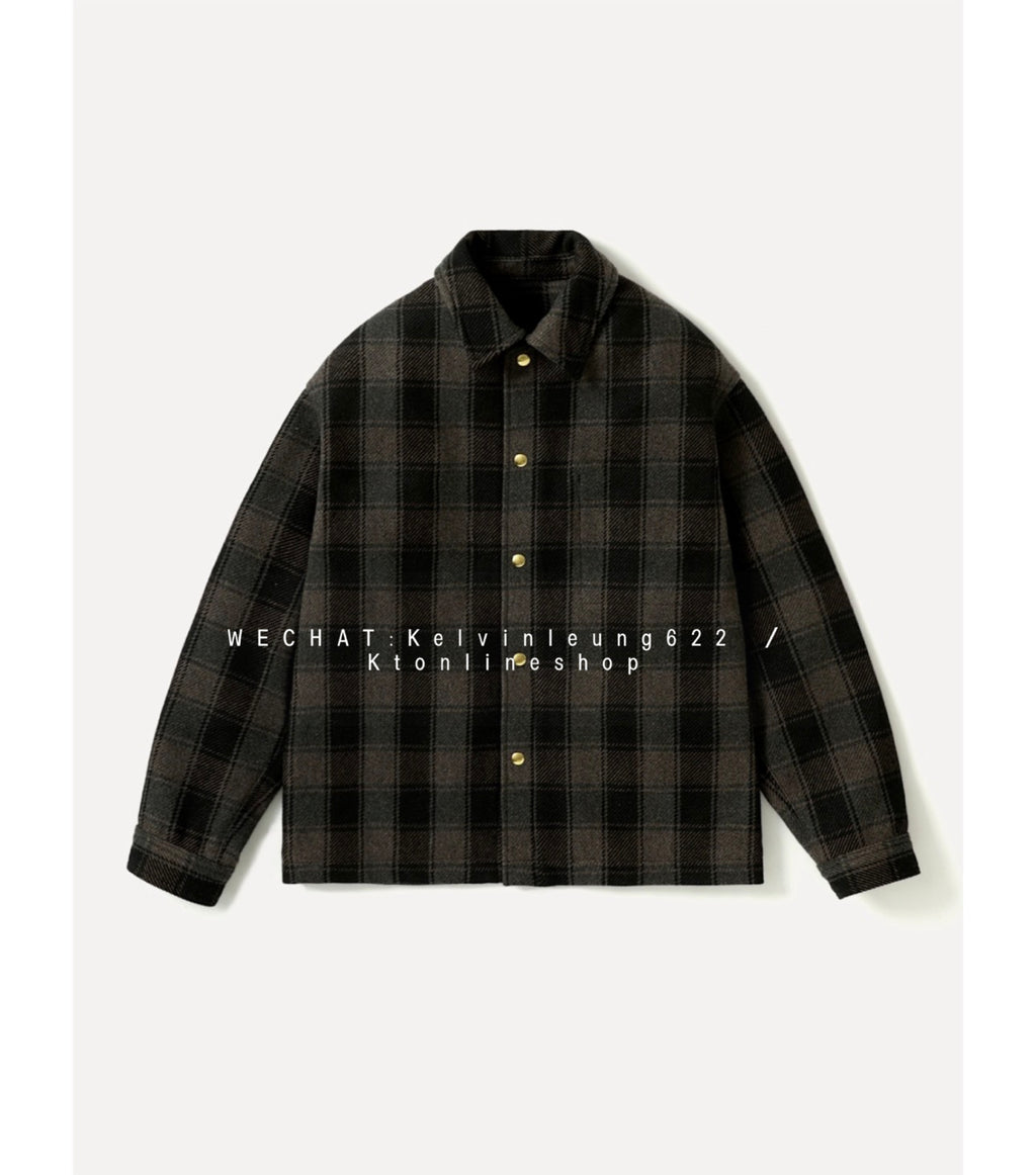 A.presse 26AW Wool Cashmere CPO Shirt
