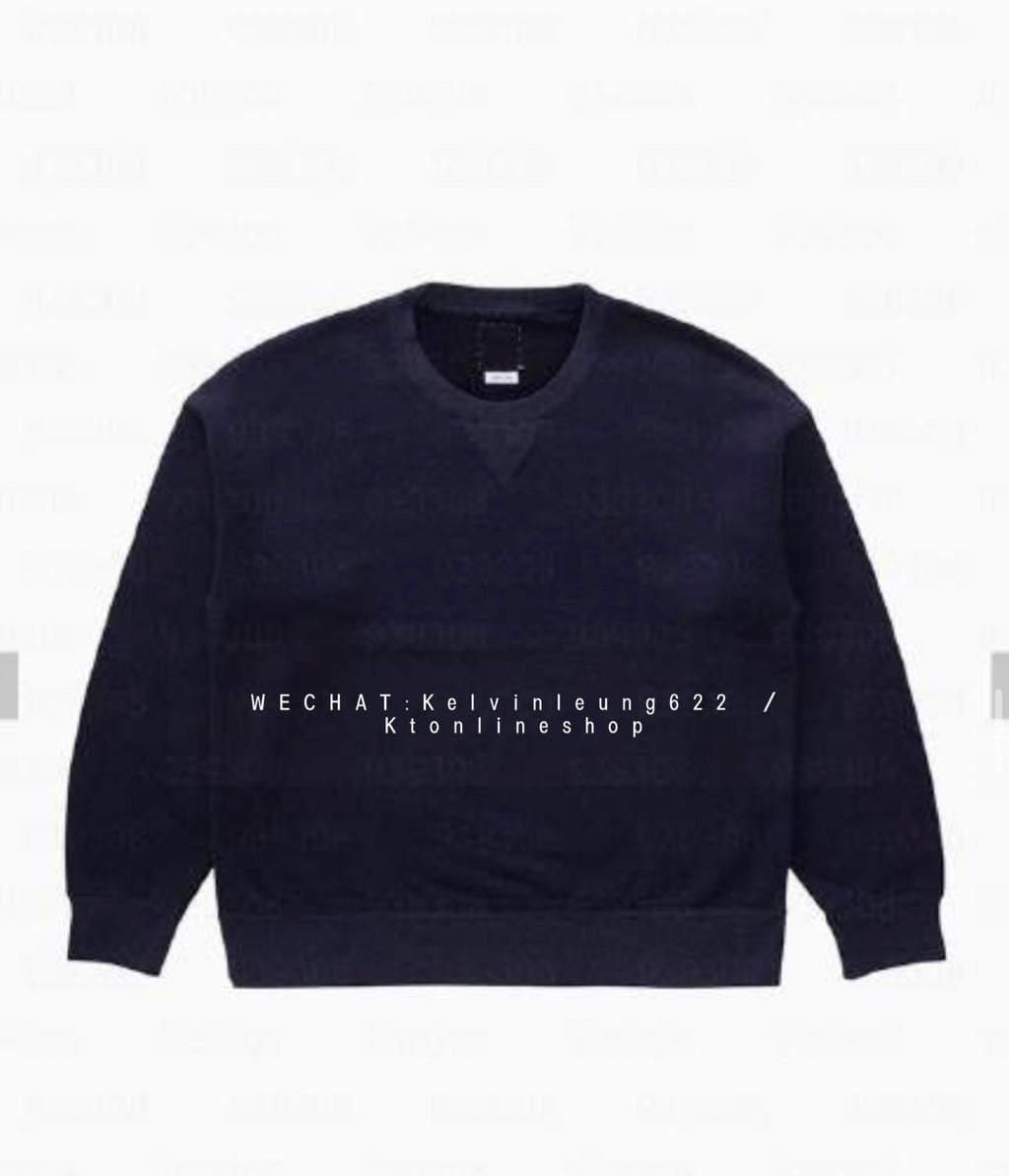 VISVIM 26AW JUMBO SB SWEAT L/S FINE WOOL