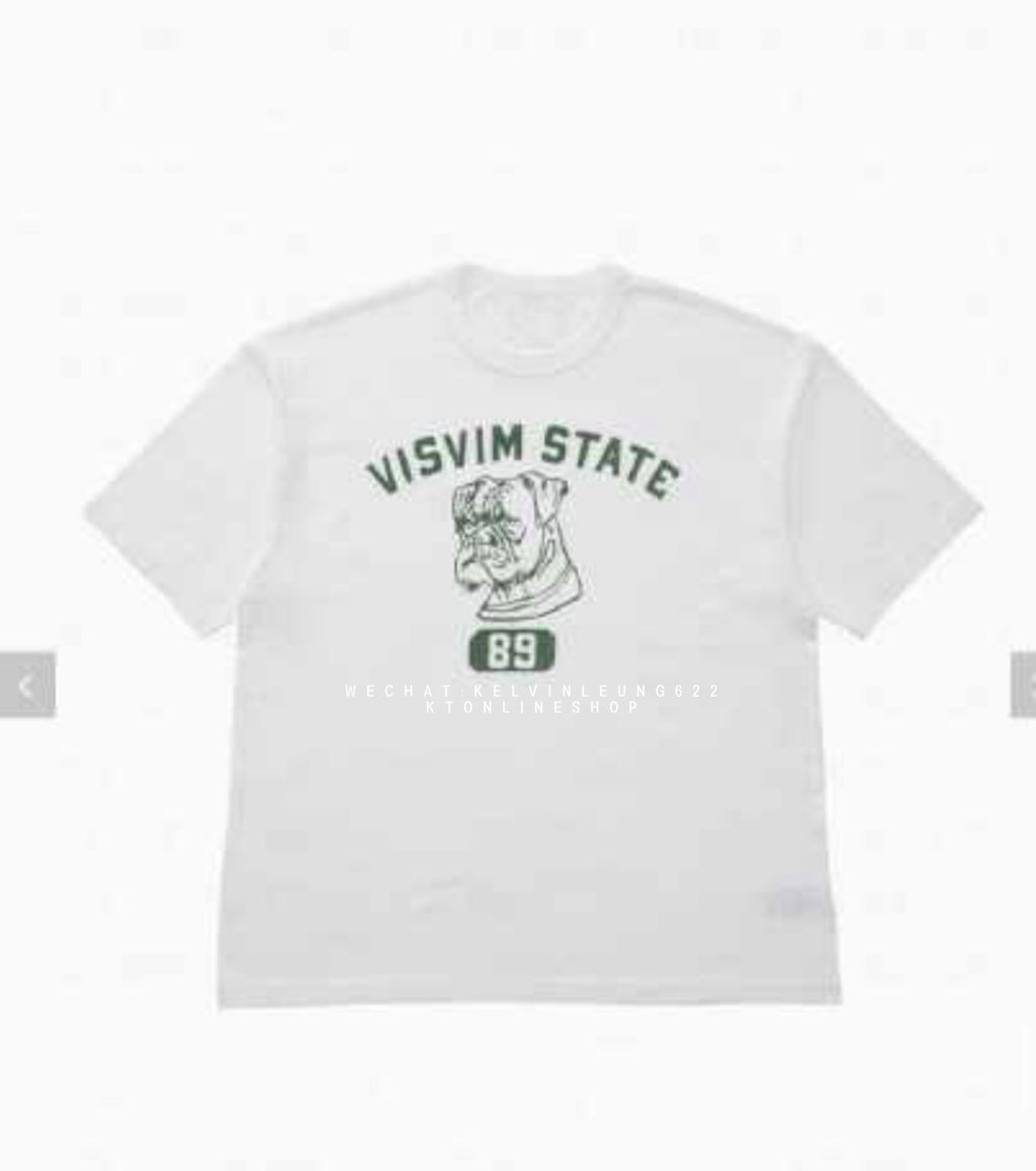 VISVIM 26SS JUMBO TEE S/S 89 DMGD