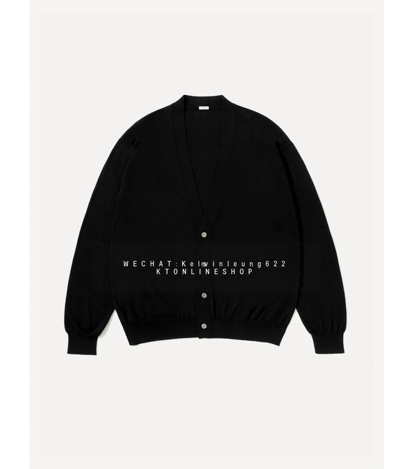A.PRESSE 26AW Wool Cotton High Gauge Cardigan