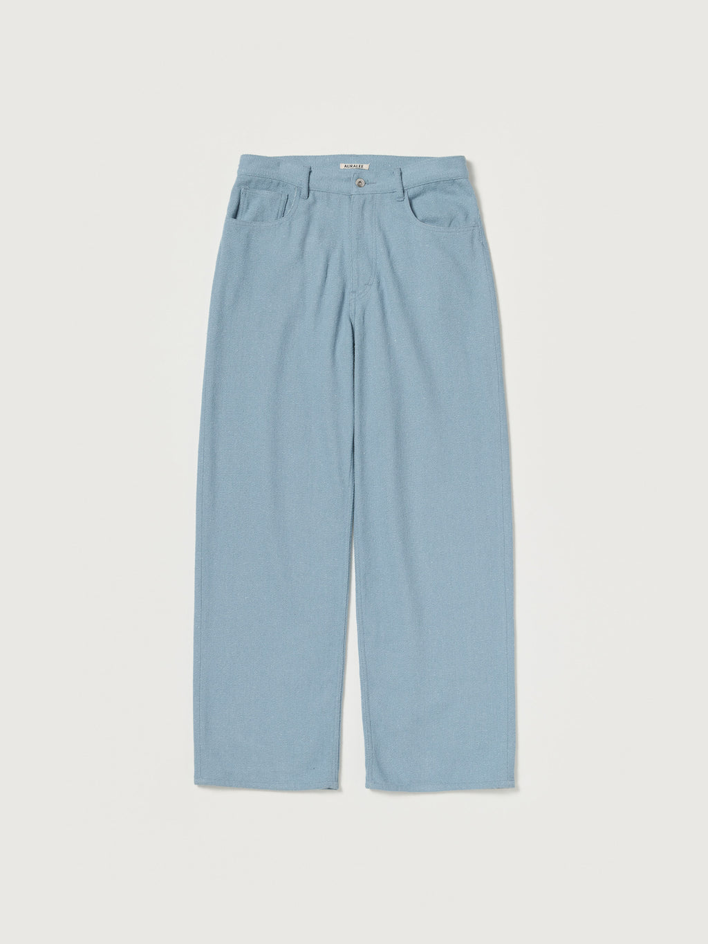 AURALEE 26AW SILK NEP DENIM 5P WIDE PANTS