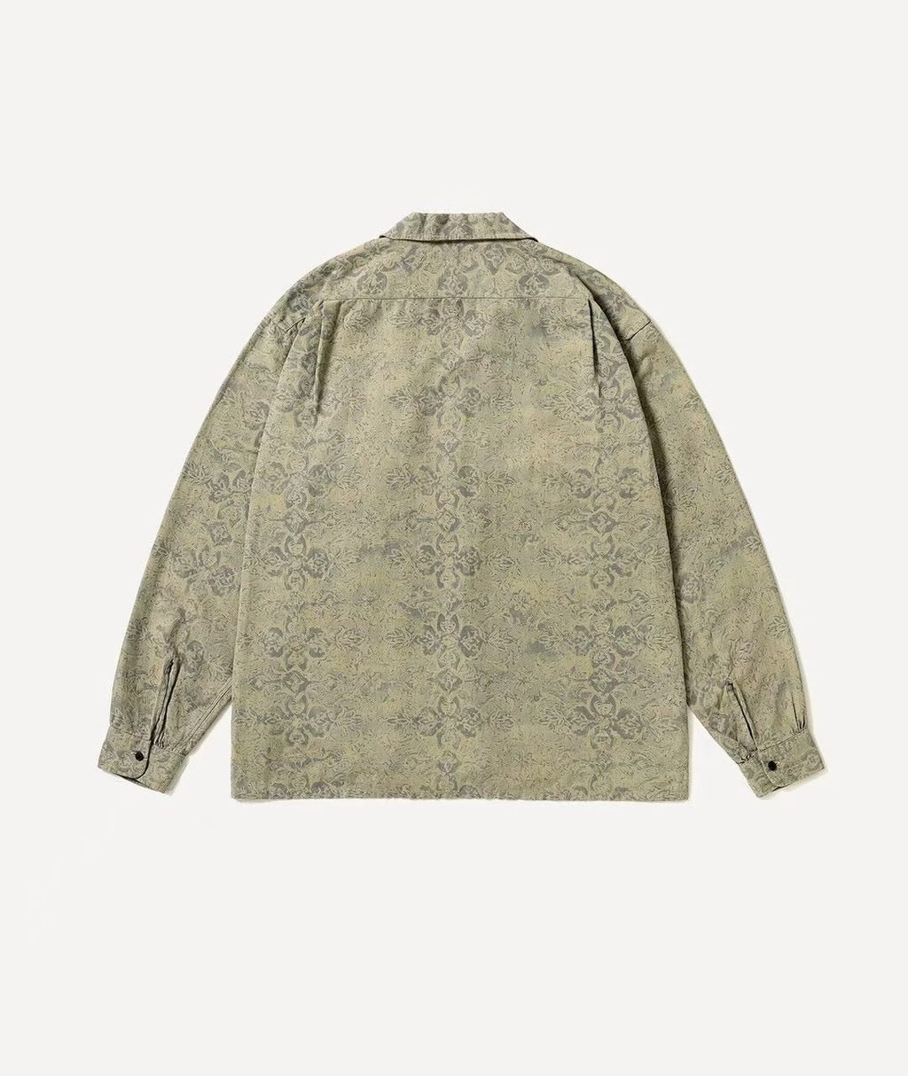 A.PRESSE 26AW Vintage Linen Cotton Loop Collar Shirts
