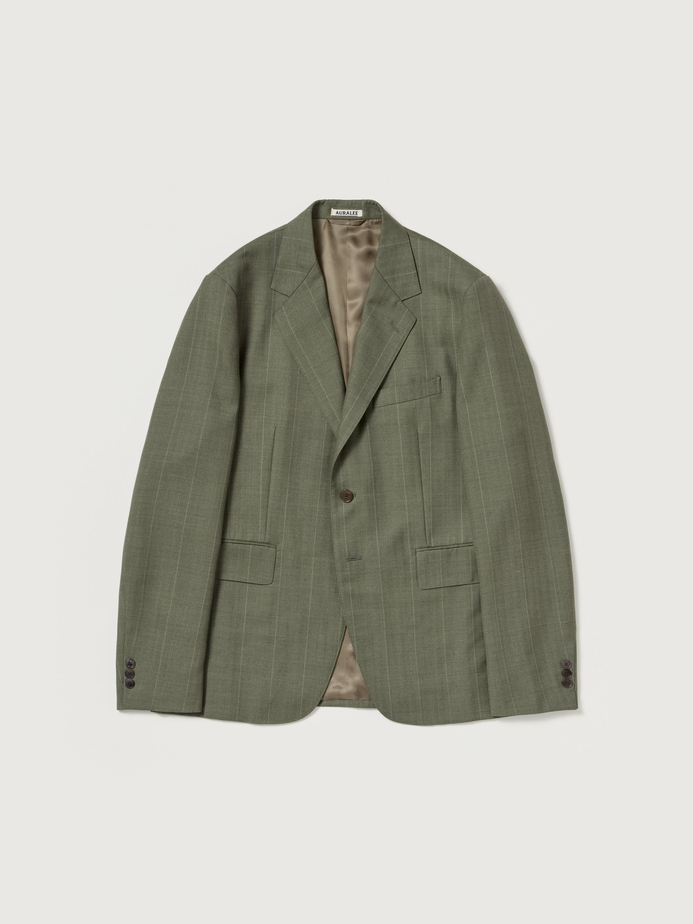 AURALEE 26AW BLUEFACED WOOL JACKET