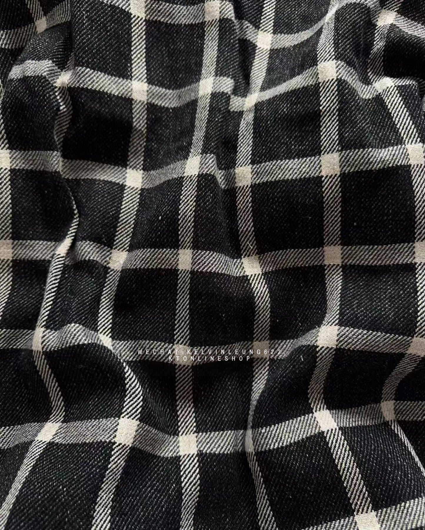 VISVIM 25SS MOTORS CLUB KEESEY CHECK DOWN JKT