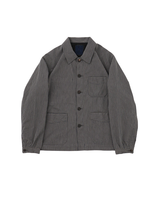 VISVIM ICT TRAVAIL COVERALL STRIPE