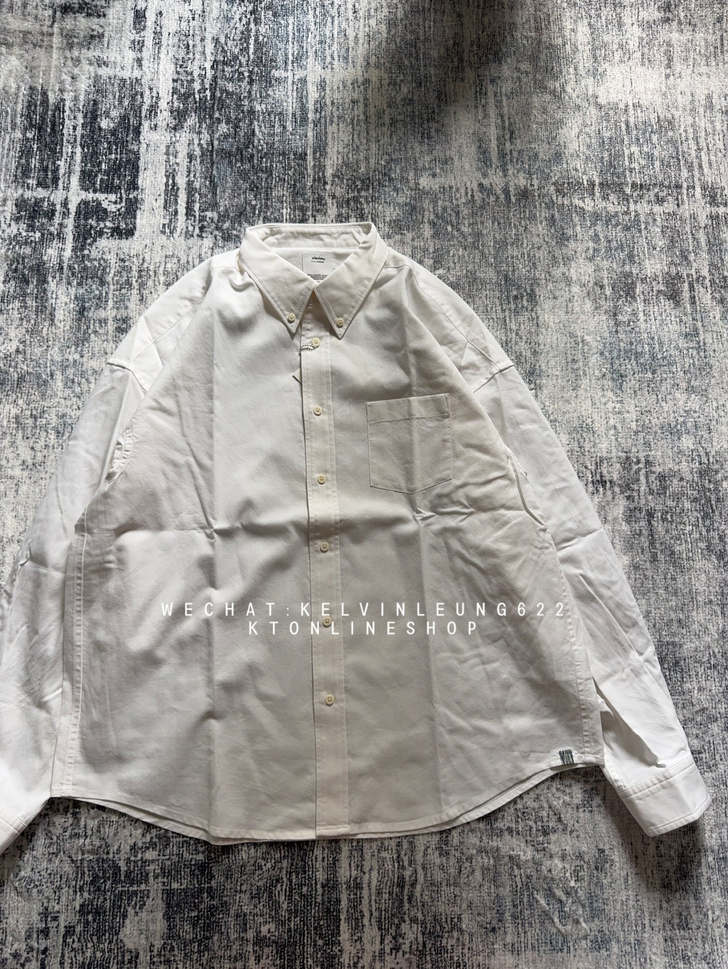 VISVIM 25AW B.D OXFORD SHIRT L/S