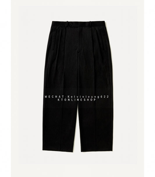 A.PRESSE 26AW Wool Wide Tapered Trousers