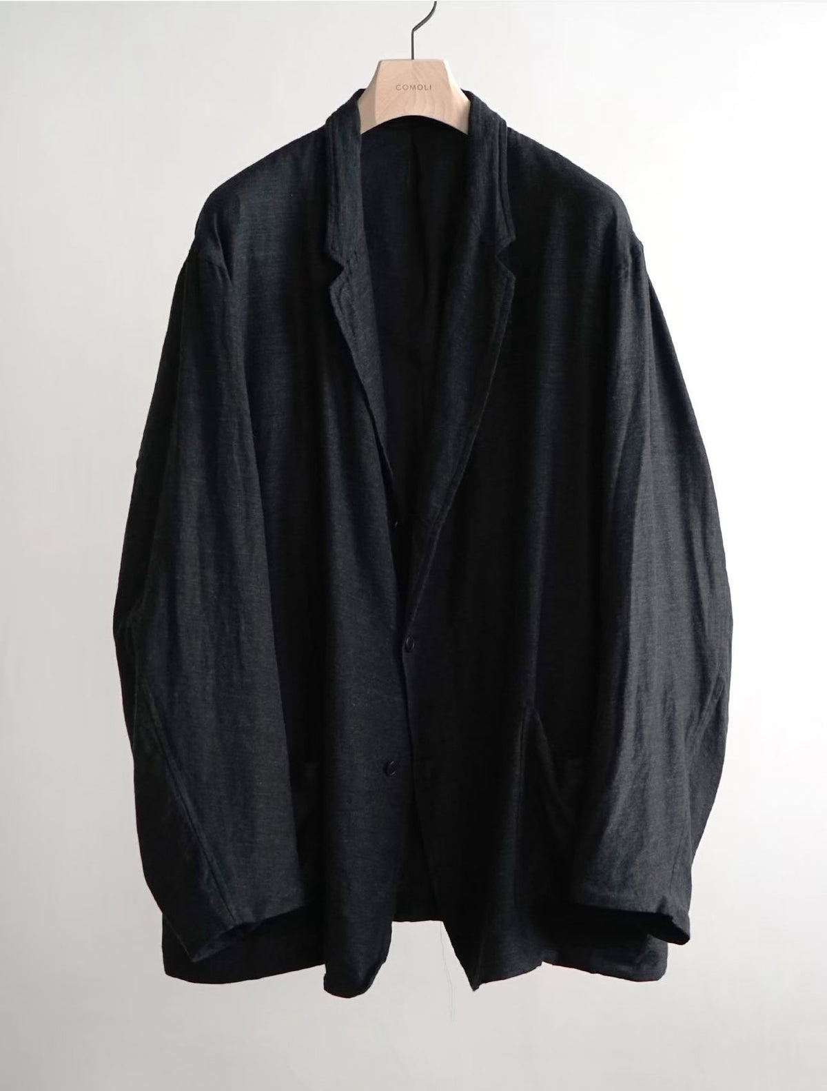 Comoli 26AW Cashmere-Silk 3-Button Jacket