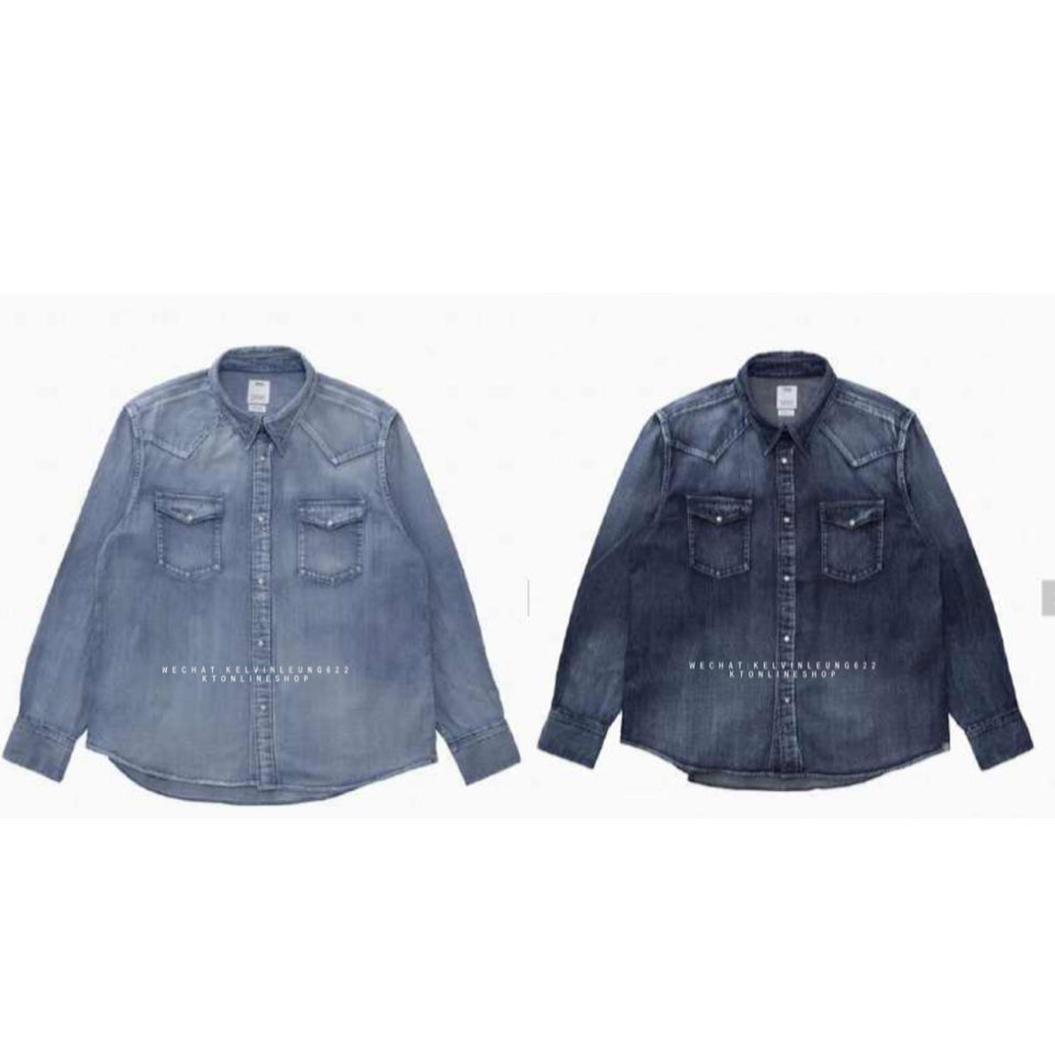 VISVIM 26SS SOCIAL SCULPTURE SHIRT DMGD