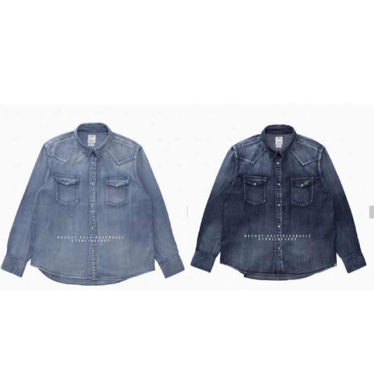 VISVIM 26SS SOCIAL SCULPTURE SHIRT DMGD