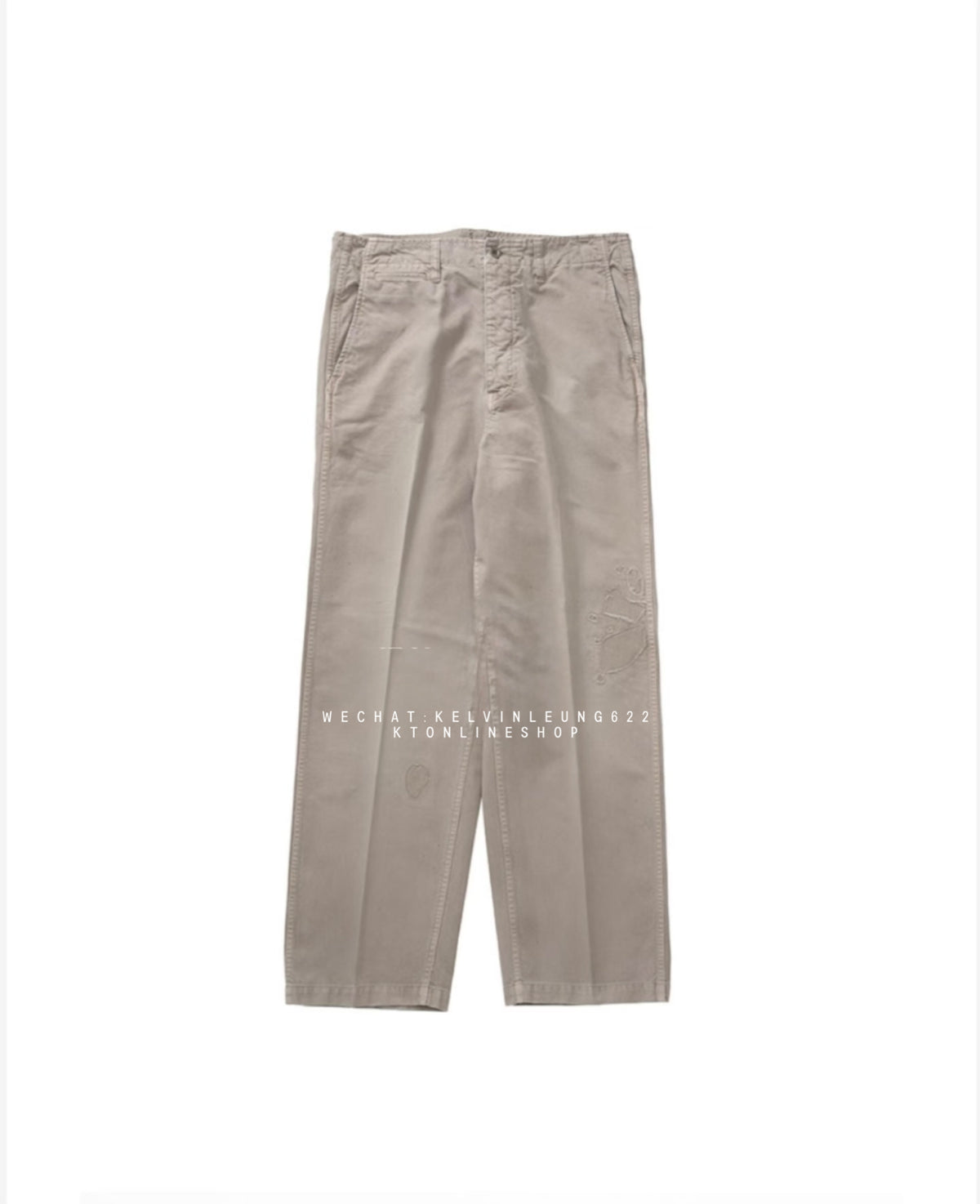 VISVIM 26SS WALKER CHINO CRASH