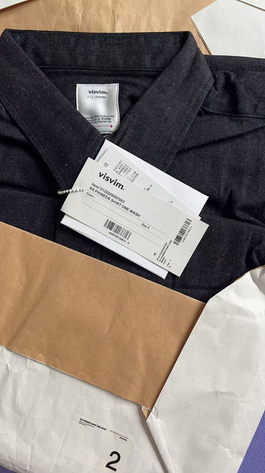 VISVIM 22 SS PIONEER SHIRT ONE WASH